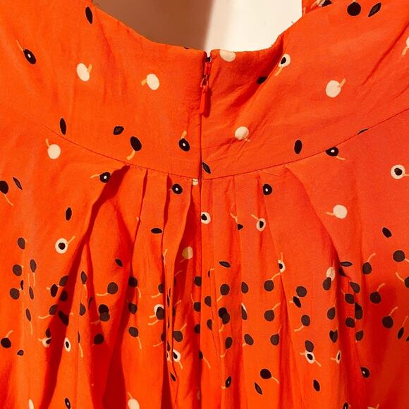 Free People Coryn Mini Dress - Red long sleeve - Picture 5 of 11